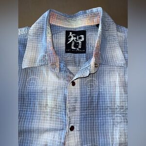Stylish Multicolor Grid Pattern Men’s Shirt
